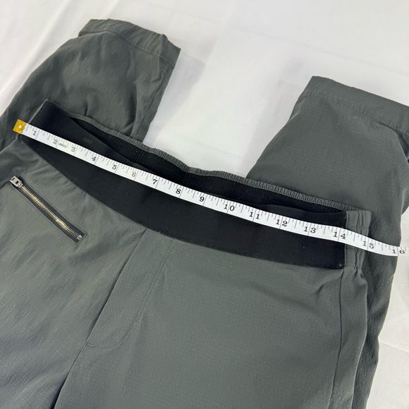 Athleta Trekkie North Joggers Gray and Black with zippers at ankles women’s 8 - Picture 11 of 14